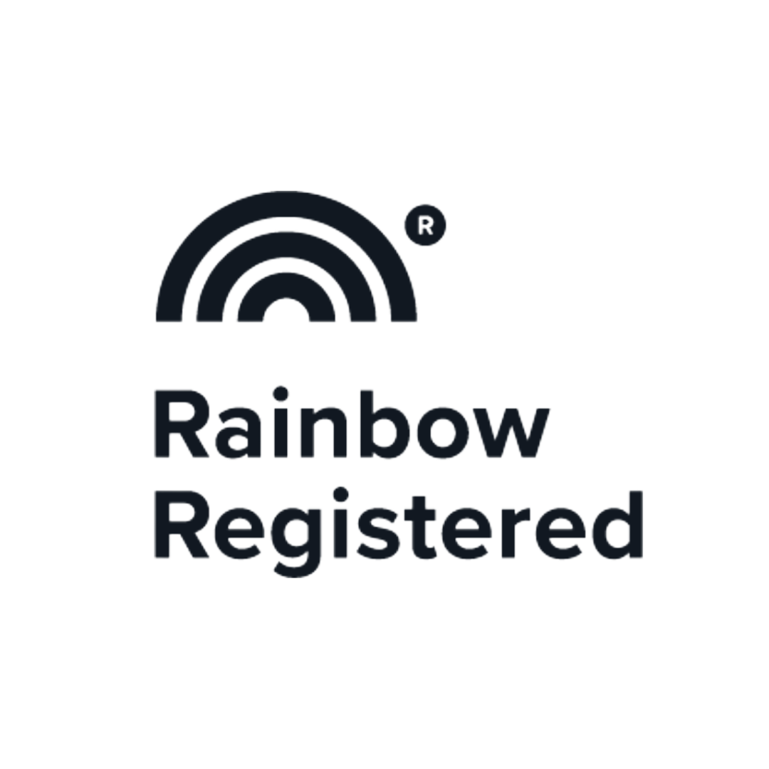 Rainbow registered logo